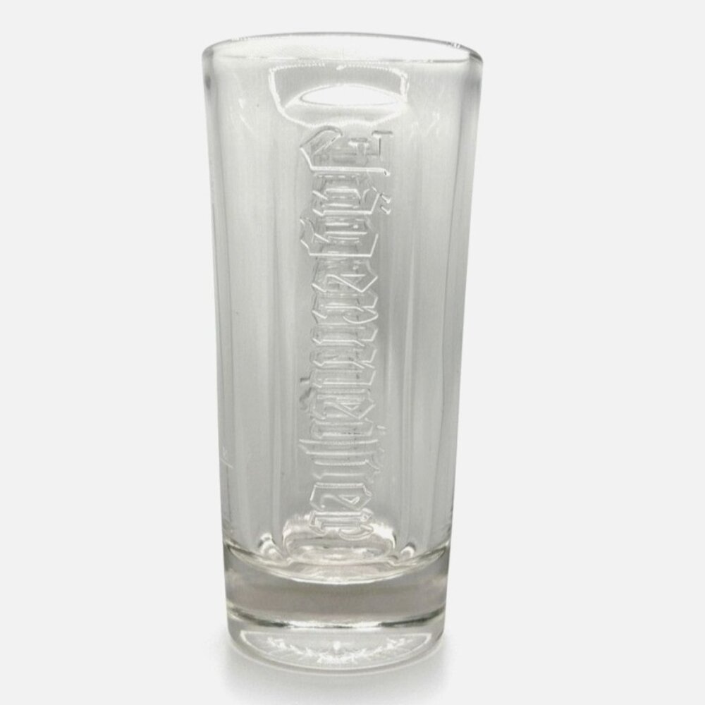 Jägermeister Etched Logo 0.21L Glass 4cl Marking Clear Heavyweight Design Collec
